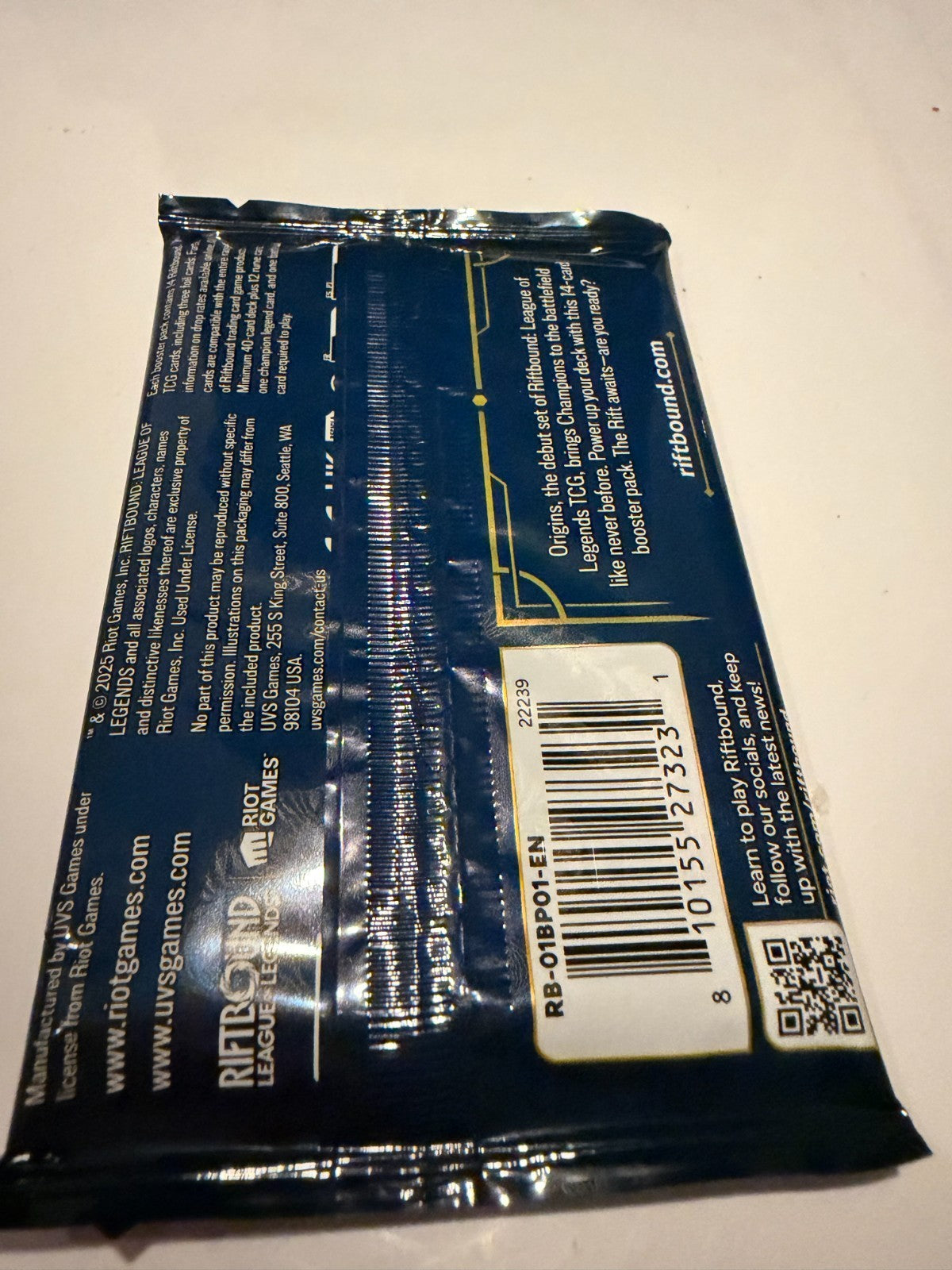 RIFT - Origins Booster Pack