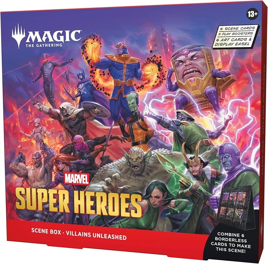 MTG - Superheroes Scene Box