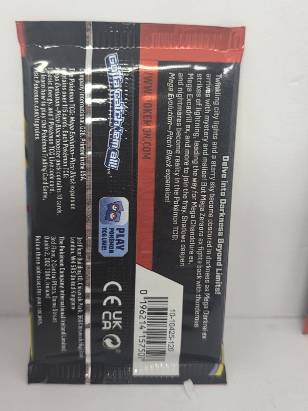 PKMN - Pitch Black (ENG) Booster Pack