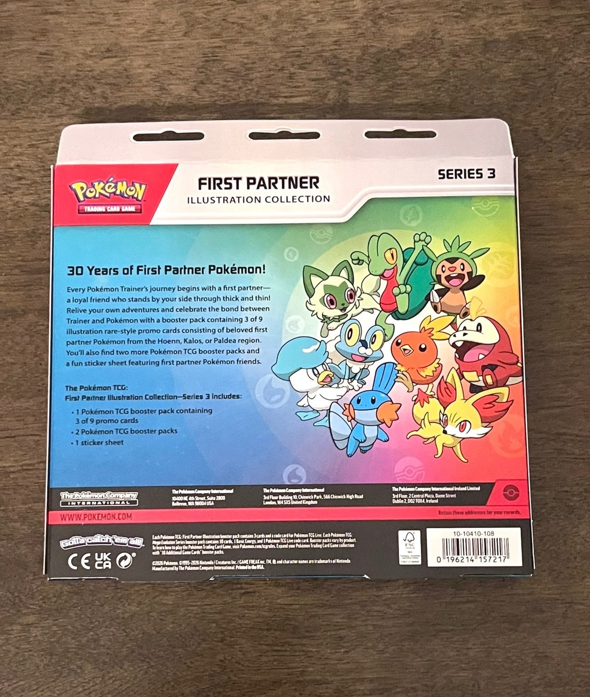 PKMN - First Partner Series 3