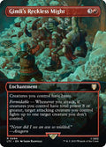 Gimli's Reckless Might (Borderless)