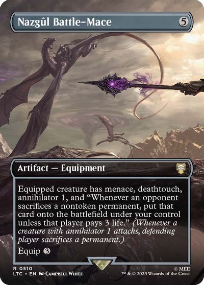 Nazgul Battle-Mace (Borderless)