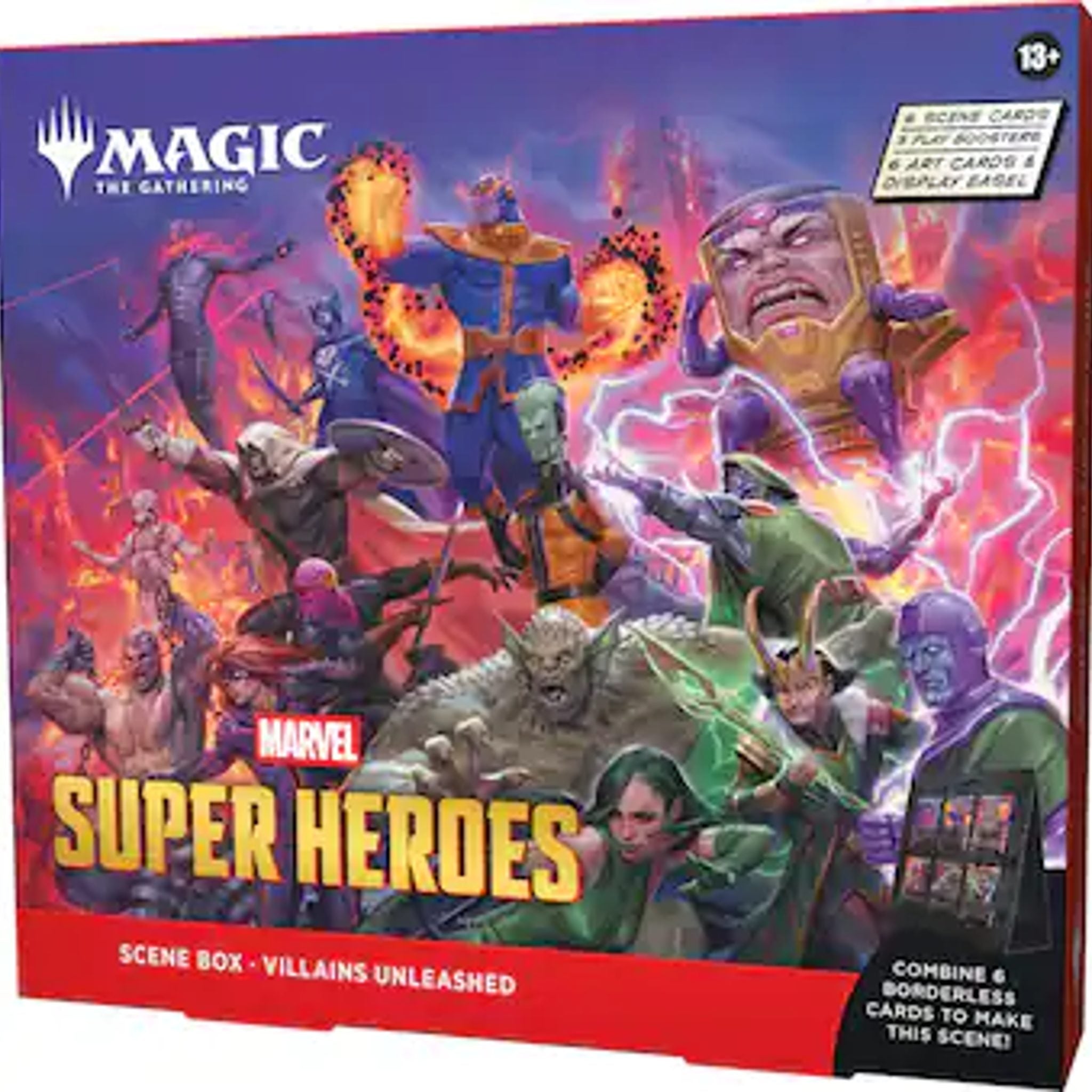 MTG - Superheroes Scene Box