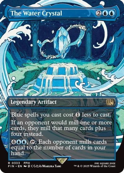 The Water Crystal (Borderless)