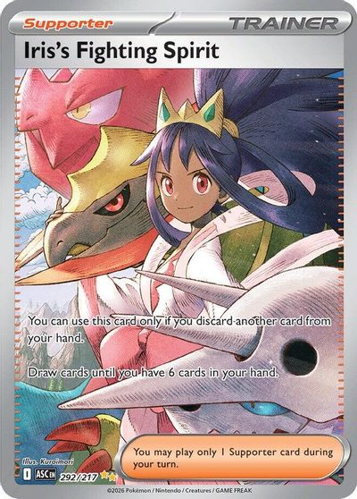 Iris's Fighting Spirit - 292/217
