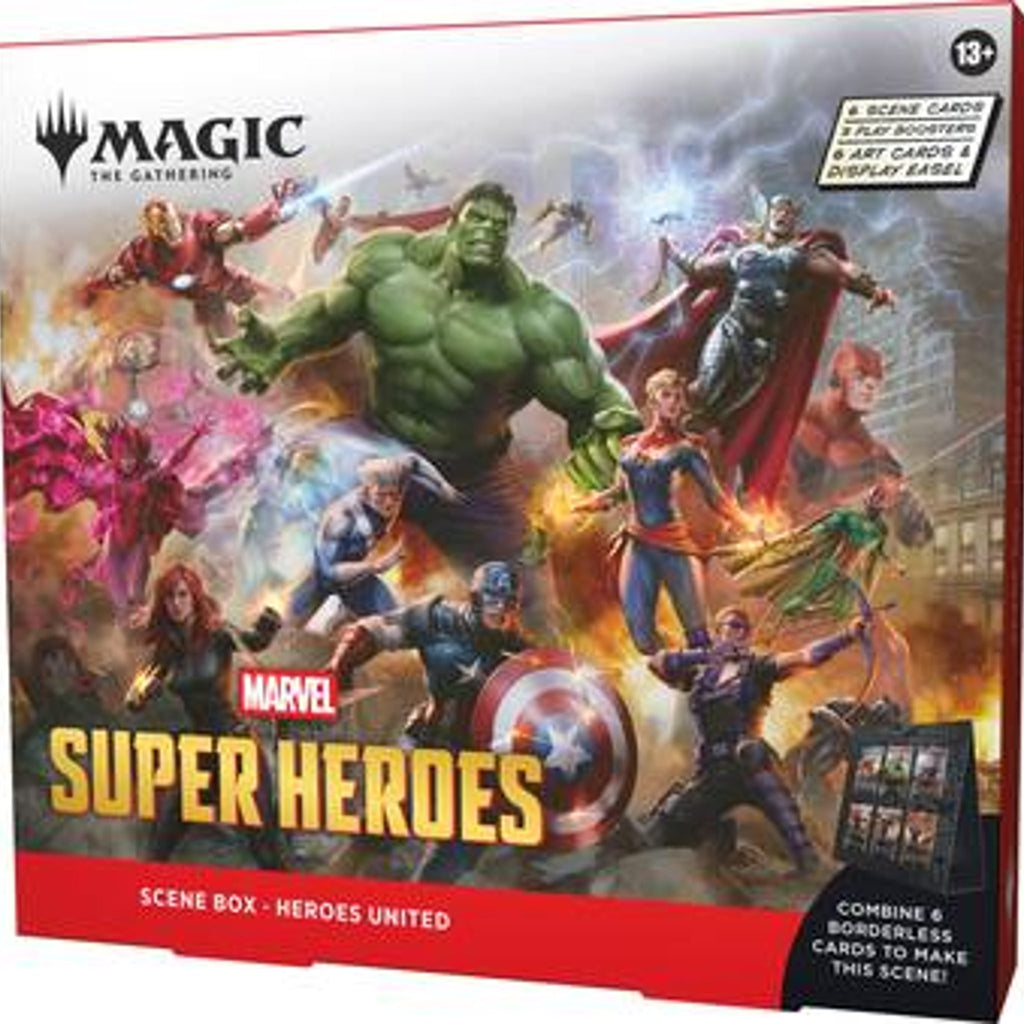 MTG - Superheroes Scene Box