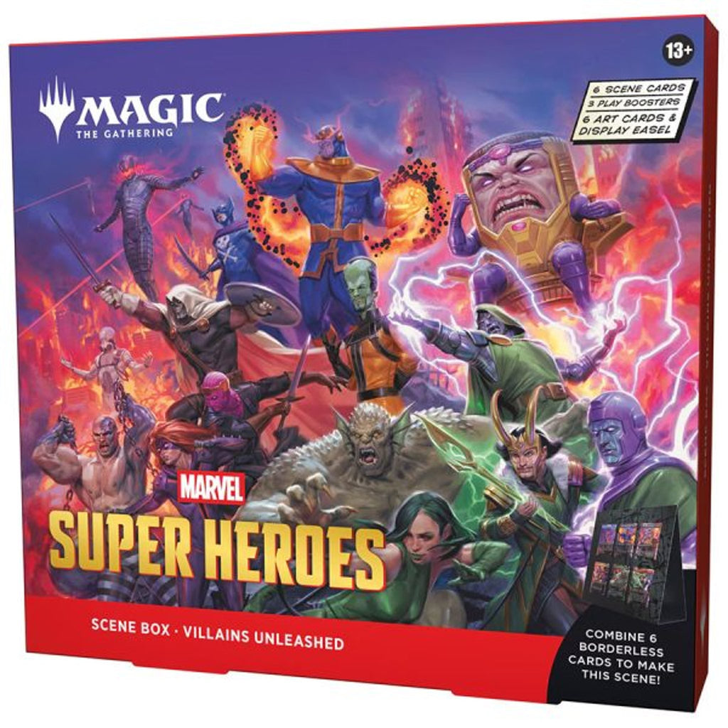 MTG - Superheroes Scene Box